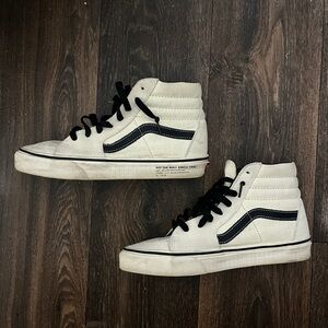 Vans Black and White High-Tops